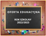 Oferta edukacyjna naszej Biblioteki na rok szkolny 2022/2023