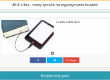 IBUK Libra - nowy sposób na wypożyczanie książek - quiz