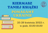 Kiermasz taniej książki “Pomagamy Ukrainie”