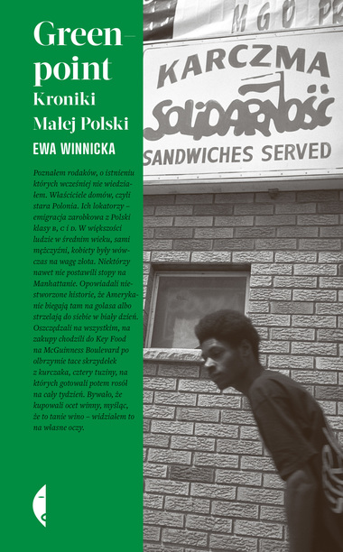 Okładka książki: Czarnoskóry mężczyzna, a w tle napis Karczma Solidarność
