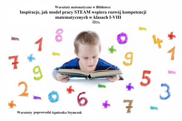 Plakat promujący warsztaty matematyczne