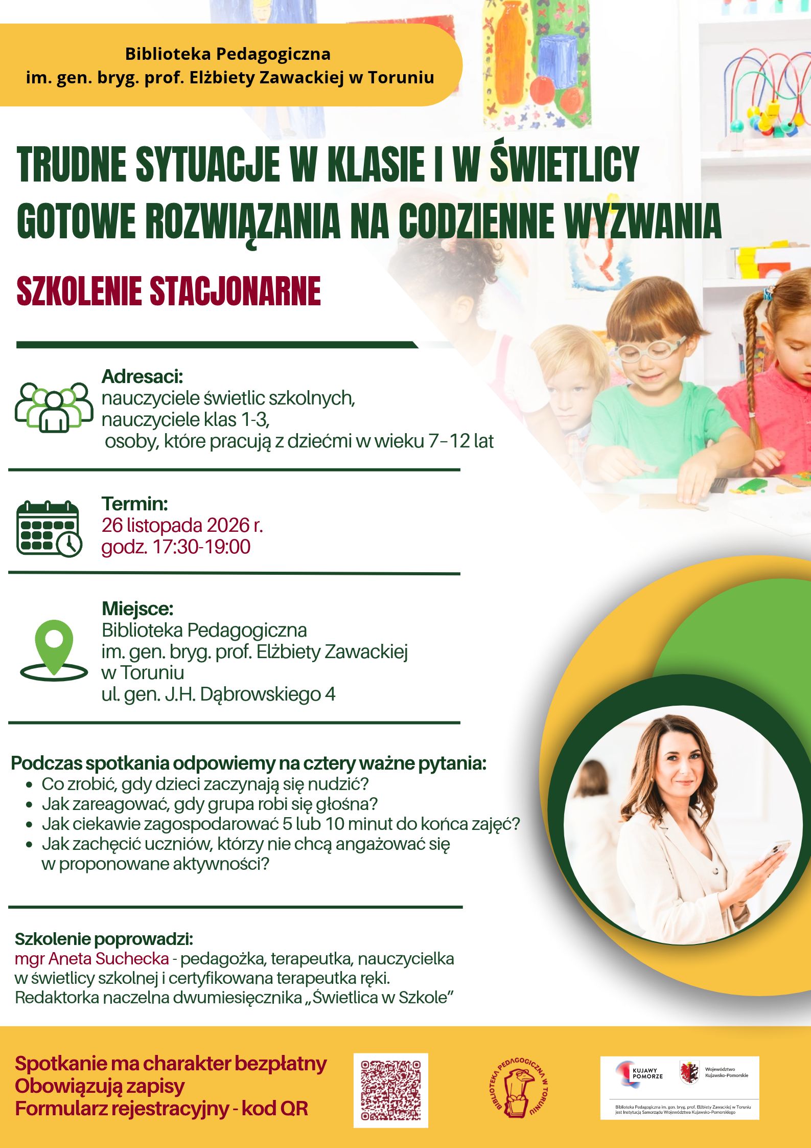 Plakat promujący wydarzenia
