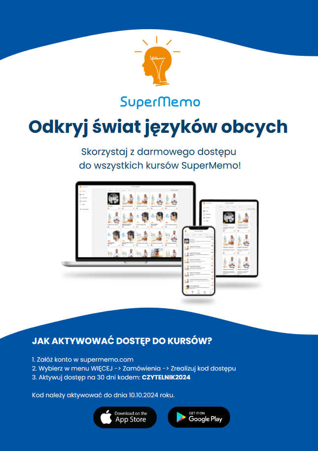 Instrukcja założenia konta i wykorzystania kodu w supermemo.com